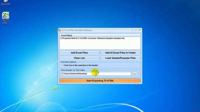 How To Use XLS To HTML Converter Software смотреть онлайн