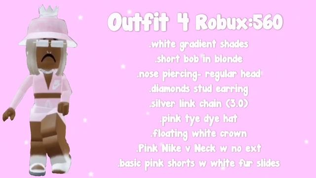 7 cute Outfits For Roblox girls смотреть онлайн