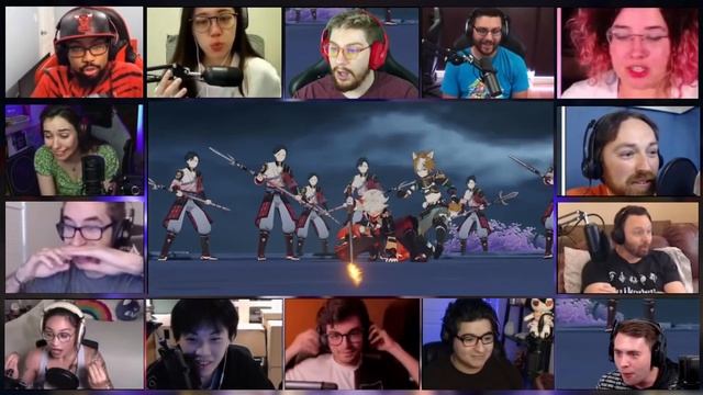 Inazuma Archon Quest Kazuha vs Raiden Shogun - Reaction Mashup (Genshin Impact) смотреть онлайн