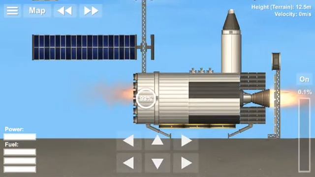 Space Flight Simulator Game Error | Powerful Engine Testing смотреть онлайн