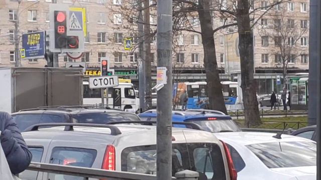 Санкт-Петербург. Товарищеский просп. - Площадь Александра Невского на КТМ-23. Часть 1/2 смотреть онлайн