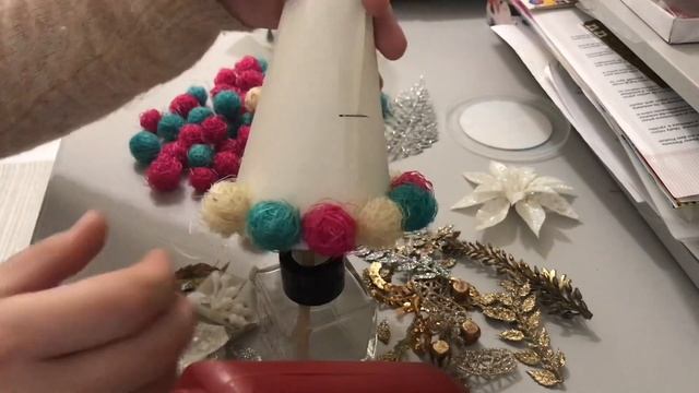 DIY ёлка поделка в сад / craft christmas tree смотреть онлайн