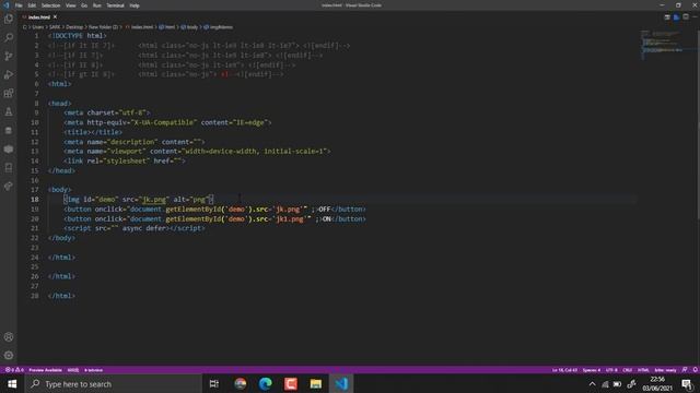 Html CSS JavaScript project Light on off | Rokibul R Anik смотреть онлайн