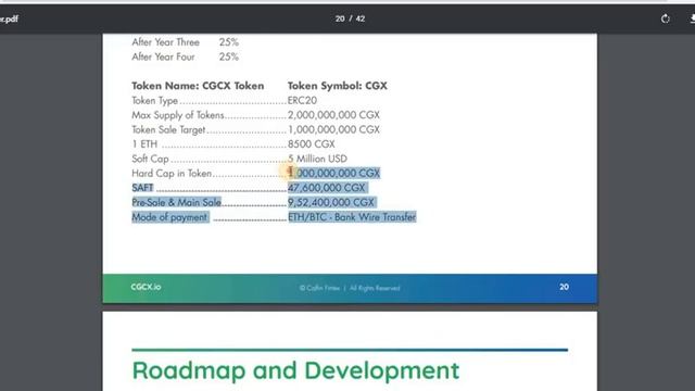 Обзор ICO CGCX - Детали ICO смотреть онлайн