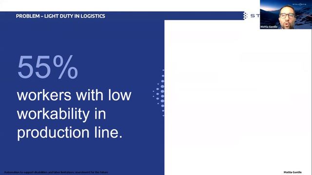 Automation to support disabilities and labor limitations - Matia Gianfranco Gentile from Stellantis смотреть онлайн