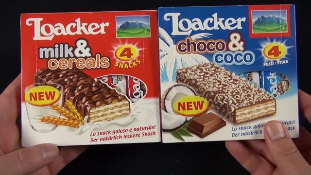 Loaker - SNACK - Milk & Cereals / Choco & Coco смотреть онлайн