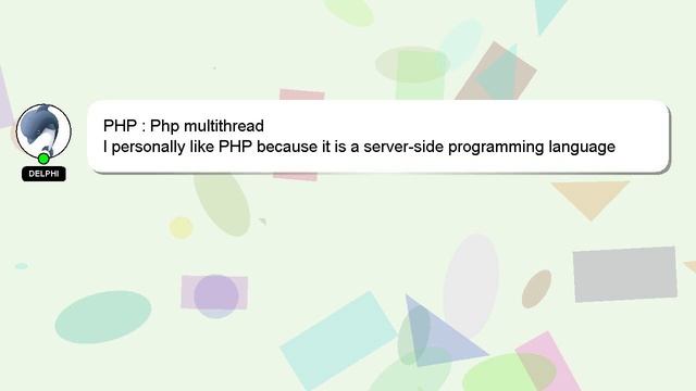 PHP : Php multithread смотреть онлайн