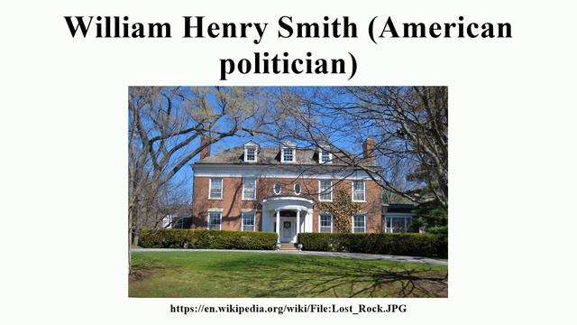 William Henry Smith (American politician) смотреть онлайн
