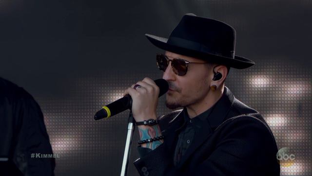 [4K] Linkin Park - One More Light (Jimmy Kimmel Live! 2017) смотреть онлайн