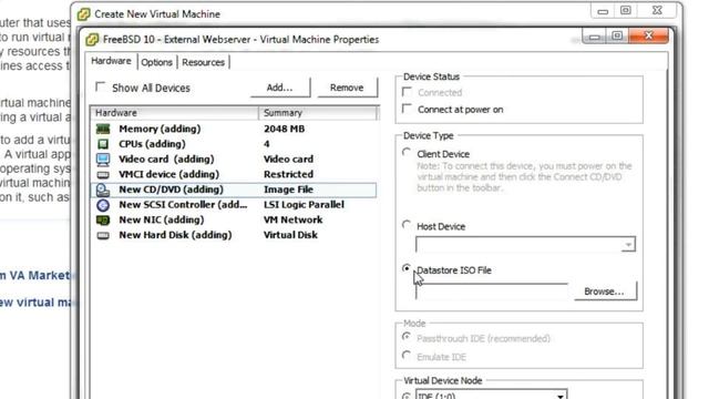 Installing FreeBSD 10 on VMware ESXi 5 смотреть онлайн