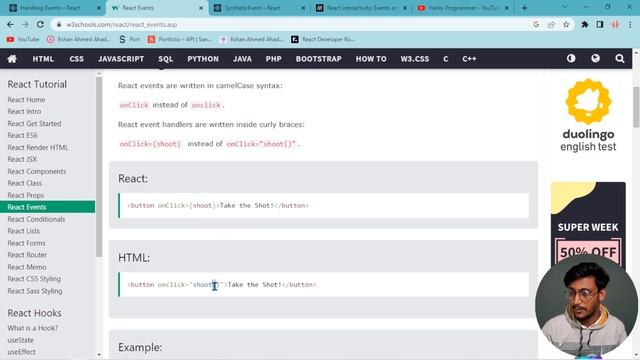 09.React JS Event Handler Introduction Bangla Tutorial | React Mastery Full Course смотреть онлайн