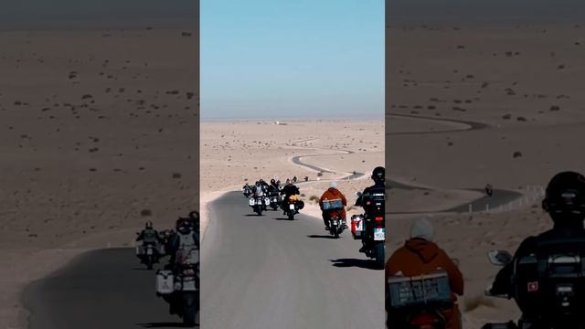 Riding one of the most beautiful roads of Sahara in #tunisia #tunisie #bmwgs1250 #motorcycletravel смотреть онлайн