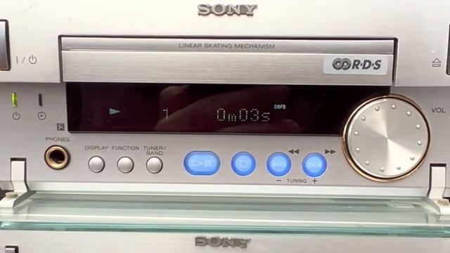 Sony Mds-sd1 Tuner Cd & Minidisc Player