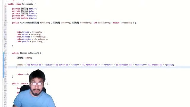 Heredar método ToString sin sobrescribirlo!! JAVA!! смотреть онлайн