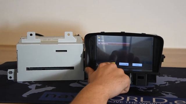 UNBOXING, OVERVIEW NAVIGATION GPS CHEVROLET CRUZE ANDROID 6 NWK-1575 смотреть онлайн