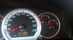 Индикация ближнего света фар Daewoo Gentra, Chevrolet Lacetti.