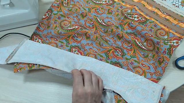 Элементы декора на фартук сборка и шитьё смотреть онлайн