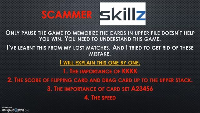 Skillz Solitaire Cube is real Scammer! Never Ever deposit money to this game смотреть онлайн
