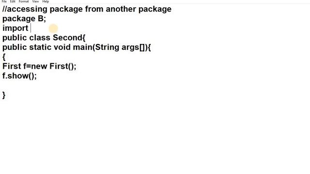 accessing a package from another package in java in hindi смотреть онлайн