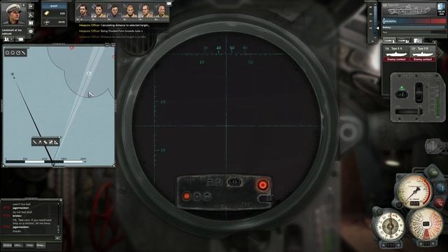 Silent Hunter Online Beta Gameplay PL 01. Misja: Zatopić 2 statki. смотреть онлайн