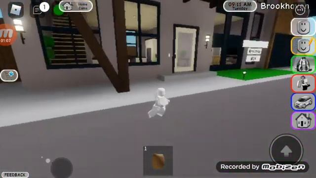 роблокс игра Brookhaven баг как ходить сквость стен на телефоне без читов смотреть онлайн