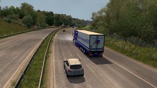 ETS2 1.34 I My Trucking Diary - Episode #91 I Brest to Nantes I Promods 2.33 смотреть онлайн