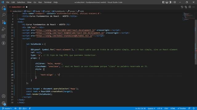 ReactJS | React Elements - React Element complejo смотреть онлайн