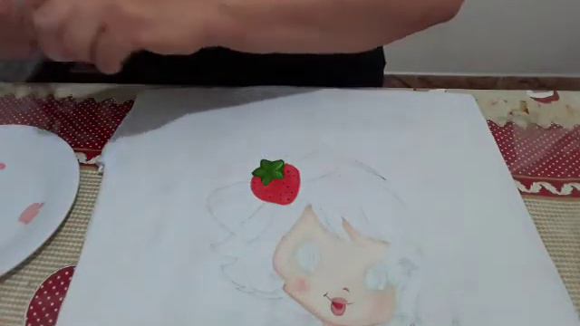 Aula 28 Elo Serpa Como Pintar na camiseta o morango e o lacinho menina . Pintura para Iniciante смотреть онлайн