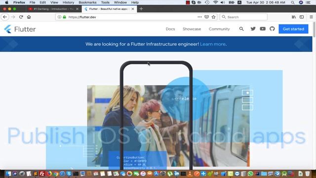 Intro - Flutter the begin смотреть онлайн