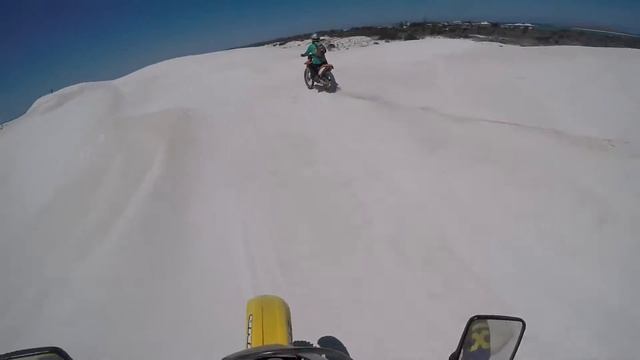 Lancelin Dunes ride on Suzuki RMX 250 смотреть онлайн