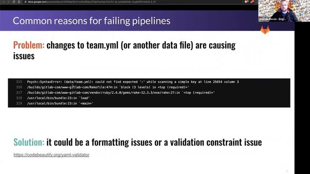 GitLab Handbook: Help my pipeline is failing! смотреть онлайн