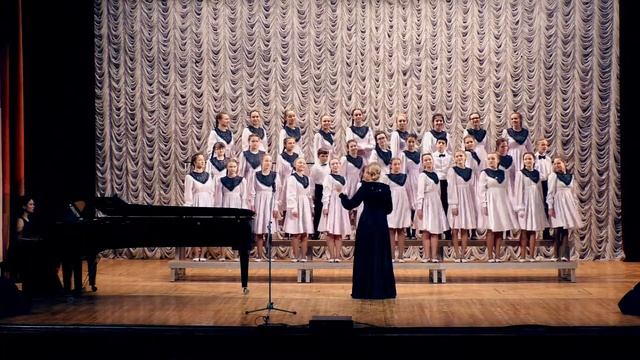 Детский хор "Мелодия" ЖДШИ №1. "Подмосковный костер". смотреть онлайн