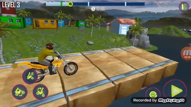 Bike Stunt Tricks Master (Level 1-5) | Bike Game | 3d Game | Bike Race | Mrb Gaming. смотреть онлайн