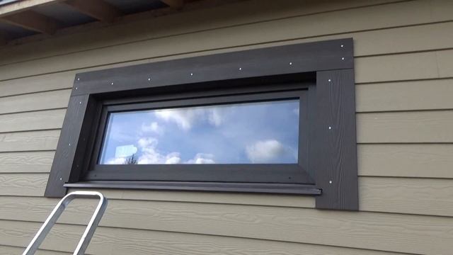 Обналичка окон и дверей кедралом. Уткино. День 37. смотреть онлайн