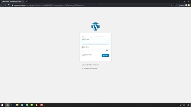Mi primer sitio web con wordpress 08 Seguridad en nuestro sitio web y modificar wp-admin смотреть онлайн