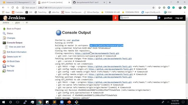 Jenkins + SCM Integration Part 1 смотреть онлайн