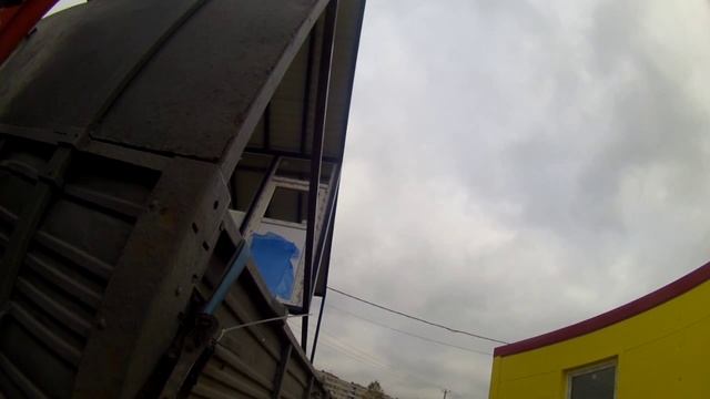 работа манипулятора МАЗ-UNIK