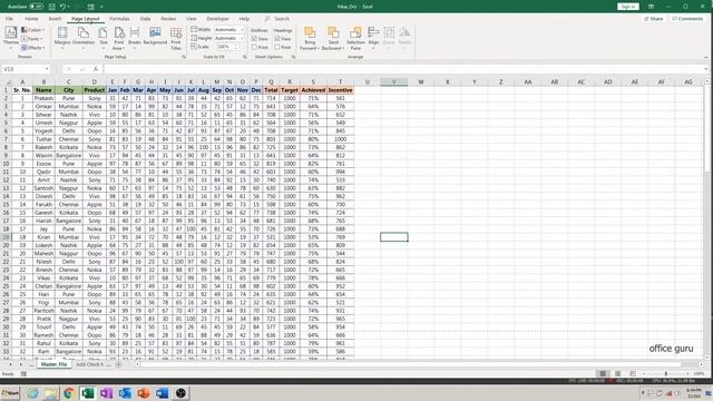 Custom Header and Footer In Excel | Excel Hindi Tutorial For Beginners смотреть онлайн
