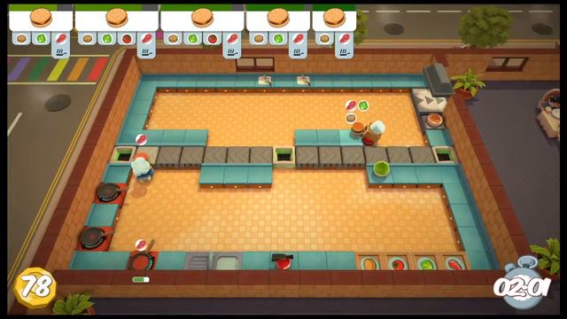 【Overcooked Gourmet Edition】Level 2-4 смотреть онлайн