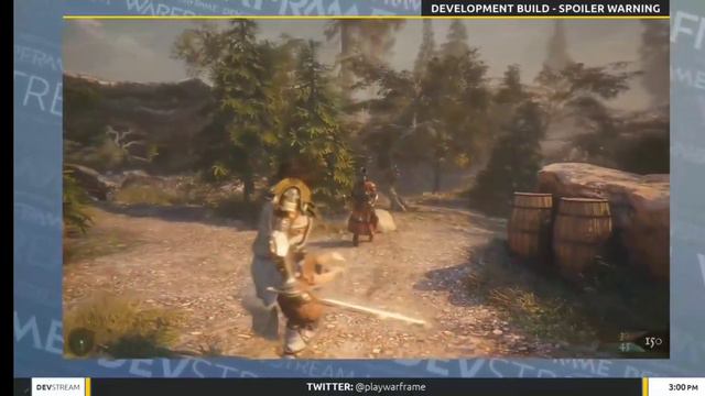 Warframe Dev stream 169 Soul Frame Early dev build gameplay смотреть онлайн