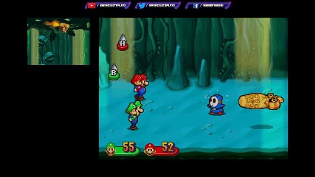 Mario & Luigi Partners in Time Full Walkthrough Part 6 Gritzy Caves (DS) смотреть онлайн