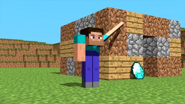 Minecraft in a nutshell bt it sounds 3 D смотреть онлайн