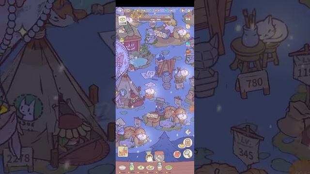 кошки и суп новая постройка игра на музыкальных инструментах/прокачка аккаунта