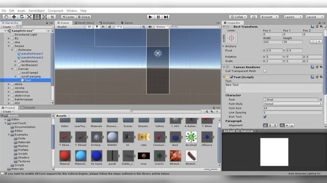 Cara Membuat ScrollBar Augmented Reality pada Unity3D смотреть онлайн