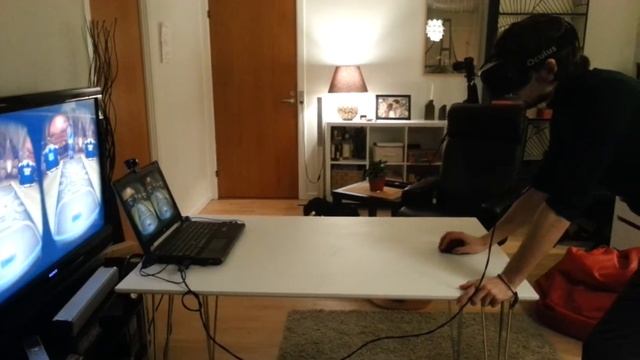 Testing ShufflePuck Cantina on Oculus Rift DK2 смотреть онлайн
