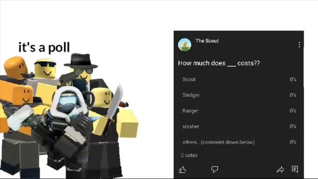 The story of 'How much does ______ cost in Roblox' (TDS Meme) смотреть онлайн