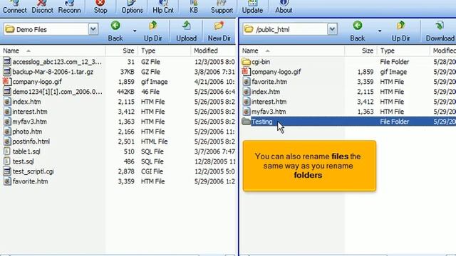 Managing files in FTP Voyager смотреть онлайн