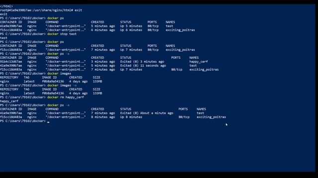 [OpenShift] Урок-3. Команды docker смотреть онлайн