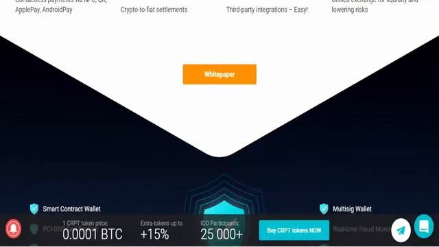 ICO Crypterium - Mobile Cryptobank смотреть онлайн