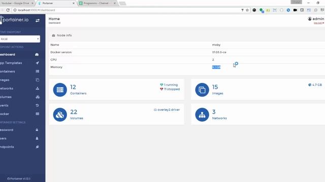 Docker บนวินโดว์ 10 | EP.7 : Docker UI กับ Portainer บนวินโดว์ 10 смотреть онлайн